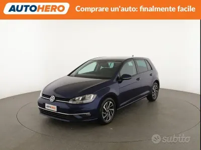 Usata VW Golf VII Sound 116 CV (85 kW) 2017 Blu/azzurro Berlina