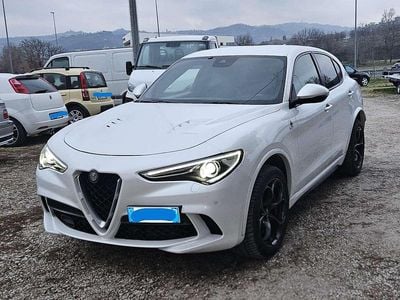 Usata Alfa Romeo Stelvio Quadrifoglio 510 CV (375 kW) 2019 Bianco trofeo (perla) SUV