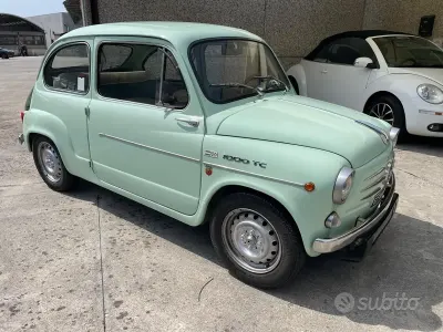 Usata Fiat 600D Abarth 31 CV (22 kW) 1960 Verde Berlina