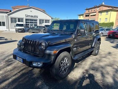 Usata Jeep Wrangler Unlimited Sahara 272 CV (200 kW) 2021 Grigio SUV