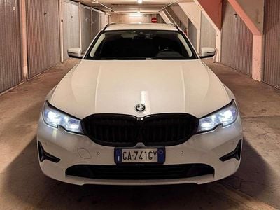 Usata BMW 320 Advantage 190 CV (139 kW) 2020 Bianco Station wagon