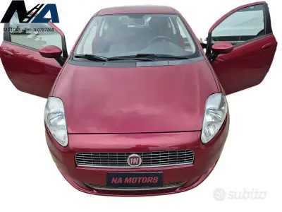Usata Fiat Grande Punto Active 65 CV (47 kW) 2008 Rosso Utilitaria