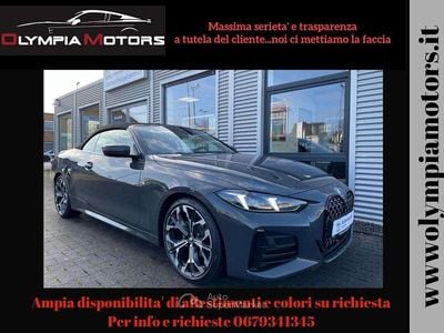Usata BMW 420 M Sport 190 CV (139 kW) 2024 Gray Cabrio