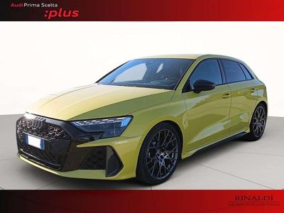 Usata Audi RS3 Ambiente 400 CV (294 kW) 2025 Giallo pitone metallizzato Berlina