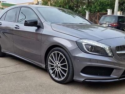 Usata Mercedes A160 109 CV (80 kW) 2015 Grigio Berlina