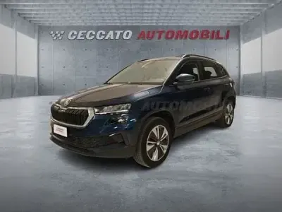 Usata Skoda Karoq Executive 110 CV (80 kW) 2022 Blu SUV