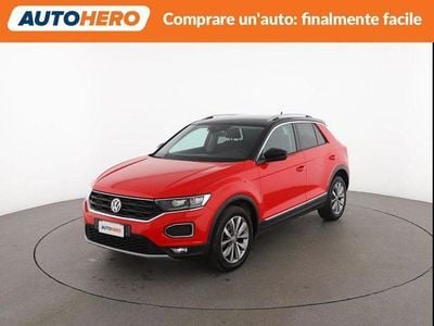 Usata VW T-Roc Style 115 CV (84 kW) 2019 Rosso SUV