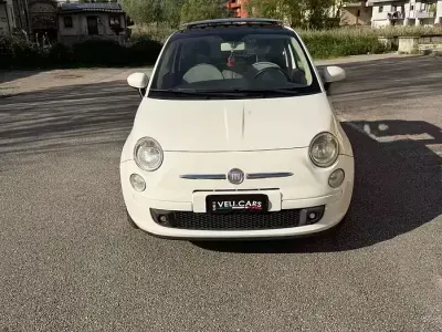 Usata Fiat 500 75 CV (55 kW) 2008 Bianco Berlina
