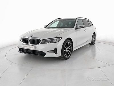 Usata BMW 320 Sport Line 190 CV (139 kW) 2020 Bianco Station wagon