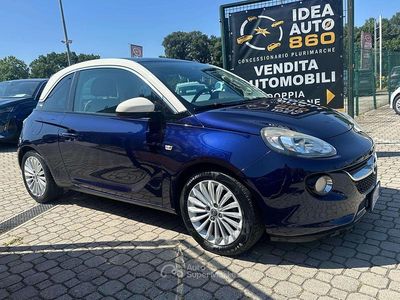 Usata Opel Adam Glam 69 CV (50 kW) 2015 Blu Utilitaria