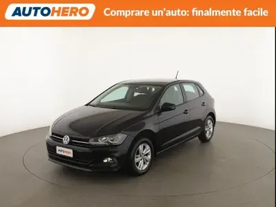 Usata VW Polo Comfortline 80 CV (58 kW) 2019 Nero Utilitaria