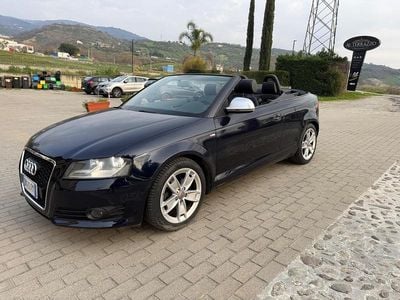 Usata Audi A3 Cabriolet Ambition 105 CV (77 kW) 2009 Blu Cabrio