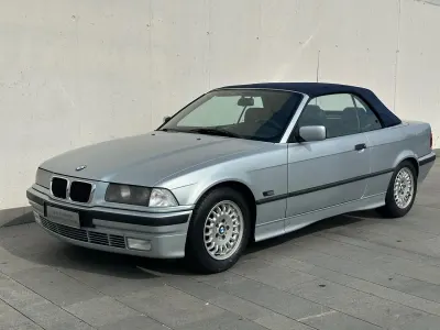 Usata BMW 325 Efficient Dynamics 191 CV (140 kW) 1994 Argento Cabrio