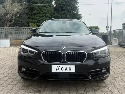Usata BMW 120 Sport Line 184 CV (135 kW) 2018 Nero Utilitaria