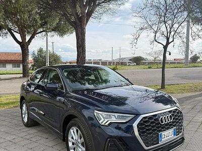 Usata Audi Q3 Comfort 150 CV (110 kW) 2020 Blu SUV