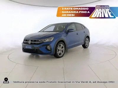 Usata VW Taigo R-line 150 CV (110 kW) 2022 Blu SUV