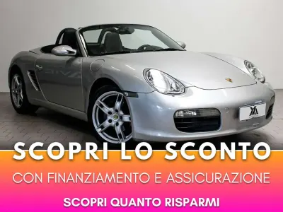 Usata Porsche Boxster 245 CV (180 kW) 2008 Argento Cabrio