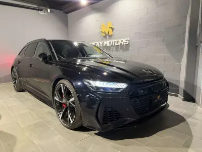 Usata Audi RS6 Ambiente 600 CV (441 kW) 2022 Blu/azzurro Station wagon