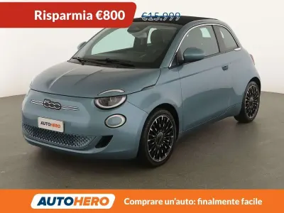 Usata Fiat 500e Icon 86 kW (118 CV) 2020 Blu/azzurro Cabrio