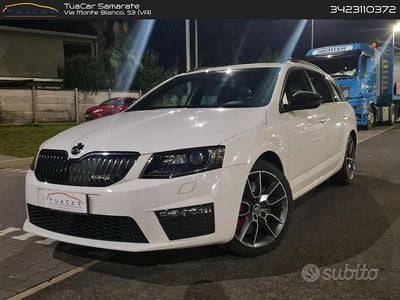 Usata Skoda Octavia Executive 183 CV (134 kW) 2016 Bianco Berlina