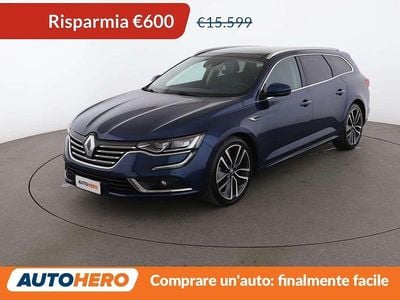 Usata Renault Talisman Intens 131 CV (96 kW) 2017 Blu Station wagon