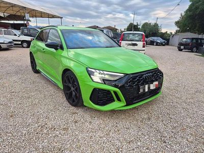 Usata Audi RS3 Ambiente 400 CV (294 kW) 2025 Verde Berlina