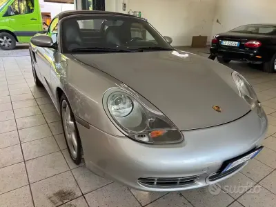 Occasion Porsche Boxster S 252 PK (185 kW) 2002 Grijs Cabriolet
