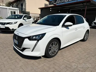 Usata Peugeot 208 Active 75 CV (55 kW) 2020 Bianco Utilitaria