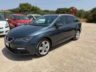 Usata Seat Leon Business 115 CV (84 kW) 2019 Grigio Berlina