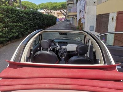 Usata Fiat 500C Pop Star 86 CV (63 kW) 2014 Bianco Cabrio