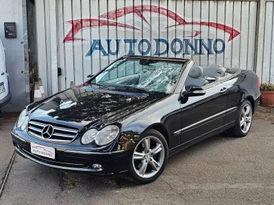 Usata Mercedes CLK200 Avantgarde 163 CV (119 kW) 2004 Nero Cabrio