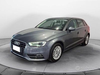 Usata Audi A3 Ambition 150 CV (110 kW) 2013 Aqua Berlina