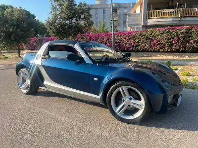 Usata Smart Roadster 82 CV (60 kW) 2003 Bluazzurro Cabrio