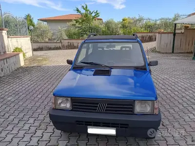 Usata Fiat Panda 4x4 50 CV (36 kW) 1989 Blu Utilitaria