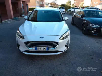 Brugt Ford Focus 120 HK (88 kW) 2021 Hvid Stationcar
