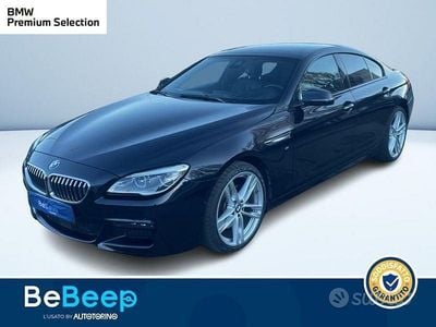 Usata BMW 640 M Sport 313 CV (230 kW) 2017 Blu metallizzato Coupé