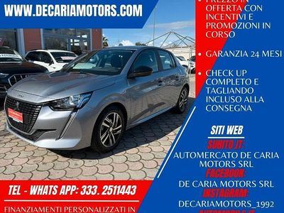 Begagnad Peugeot 208 Allure 75 HK (55 kW) 2023 Grå Halvkombi