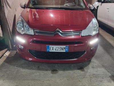 Usata Citroën C3 82 CV (60 kW) 2014 Rosso Utilitaria