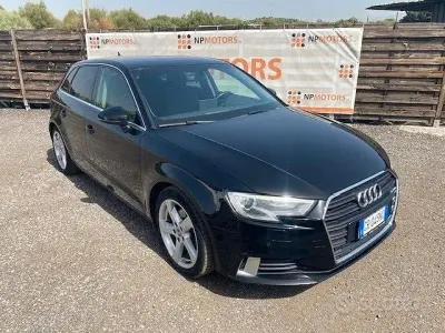 Usata Audi A3 Sport 116 CV (85 kW) 2019 Nero Berlina