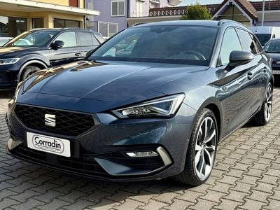 Usata Seat Leon FR 131 CV (96 kW) 2023 Grigio medio metallizzato Station wagon