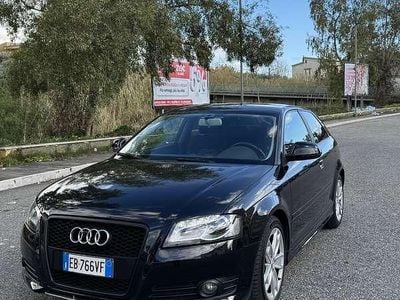 Usata Audi A3 Ambition 105 CV (77 kW) 2010 Nero Utilitaria