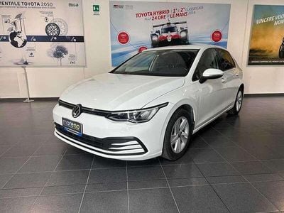 Usata VW Golf VIII Life 150 CV (110 kW) 2020 Bianco Berlina