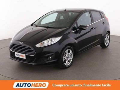 Usata Ford Fiesta Titanium 75 CV (55 kW) 2016 Nero Berlina