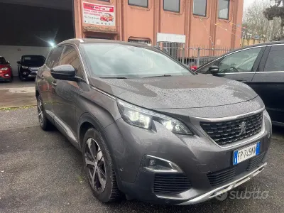 Usata Peugeot 3008 GT-line 150 CV (110 kW) 2018 Grigio SUV