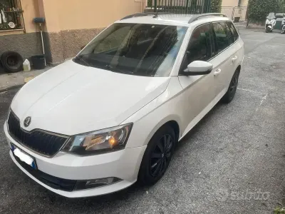 Usata Skoda Fabia Ambition 75 CV (55 kW) 2018 Bianco Station wagon