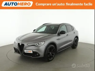 Second-hand Alfa Romeo Stelvio 209 CP (153 kW) 2018 Gri SUV