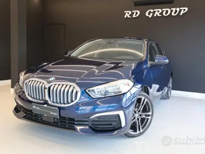 Usata BMW 116 Advantage 116 CV (85 kW) 2019 Blu Utilitaria