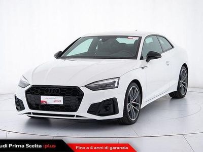 Usata Audi A5 S-Line 204 CV (150 kW) 2022 Bianco Coupé