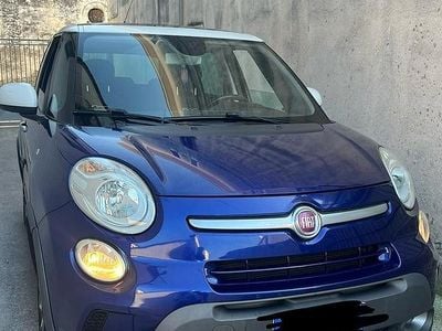 Usata Fiat 500L Trekking 85 CV (62 kW) 2015 Blu Monovolume