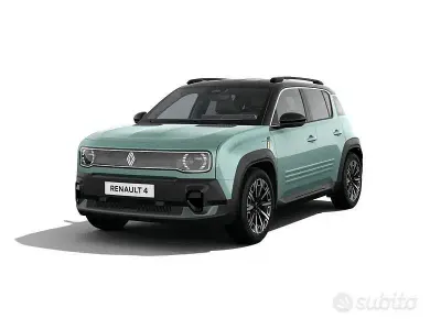 Nouvelle Renault 4 E-Tech Iconic 11 kW (15 ch) 2025 Vert SUV